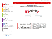 Tablet Screenshot of agences.pixpalace.com